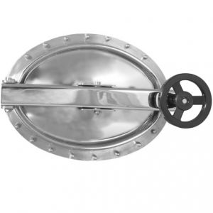 Búvónyílás fahordóra ovális 440x310 mm kifelenyíló (A20)
