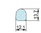 Búvónyílás alsó négyszögletes 300x165 mm kifelenyíló (Z/175;Z/176;Z/175K;Z/176K; Z/175/B;Z/176/B;Z/175K/B;Z/176K/B) – 3. műszaki rajz