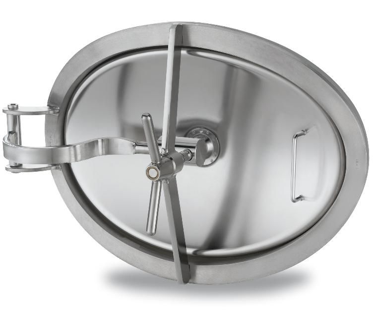 Búvónyílás alsó ovális 511x372 mm befelenyíló (200/RP;200/RP/B)