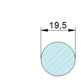 Búvónyílás felső kerek 520 mm kifelenyíló (N/270;N/271;N/272;N/273; N/270/B;N/271/B;N/272/B;N/273/B) – 3. műszaki rajz
