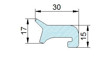 Búvónyílás felső kerek 620 mm kifelenyíló (T/600;T/601;T/602; T/600/B;T/601/B;T/602/B) – 3. műszaki rajz